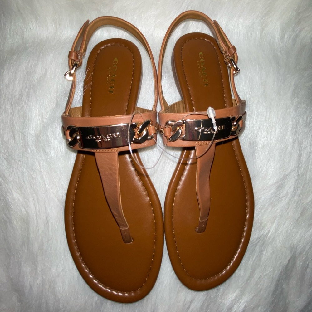 ❌SOLD!❌ Authentic Brand New Coach Sandals
